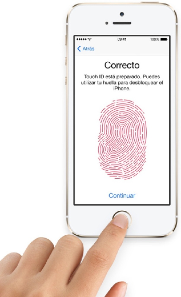 Touch ID (Huella dactilar) en iPhone 5S