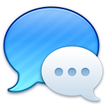 Mensajes Mac icono